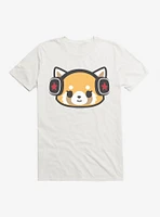 Aggretsuko Metal Headphones T-Shirt