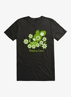 Deery-Lou Floral Green Design T-Shirt