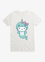 Hello Kitty Kawaii Vacation Narwhal Outfit T-Shirt