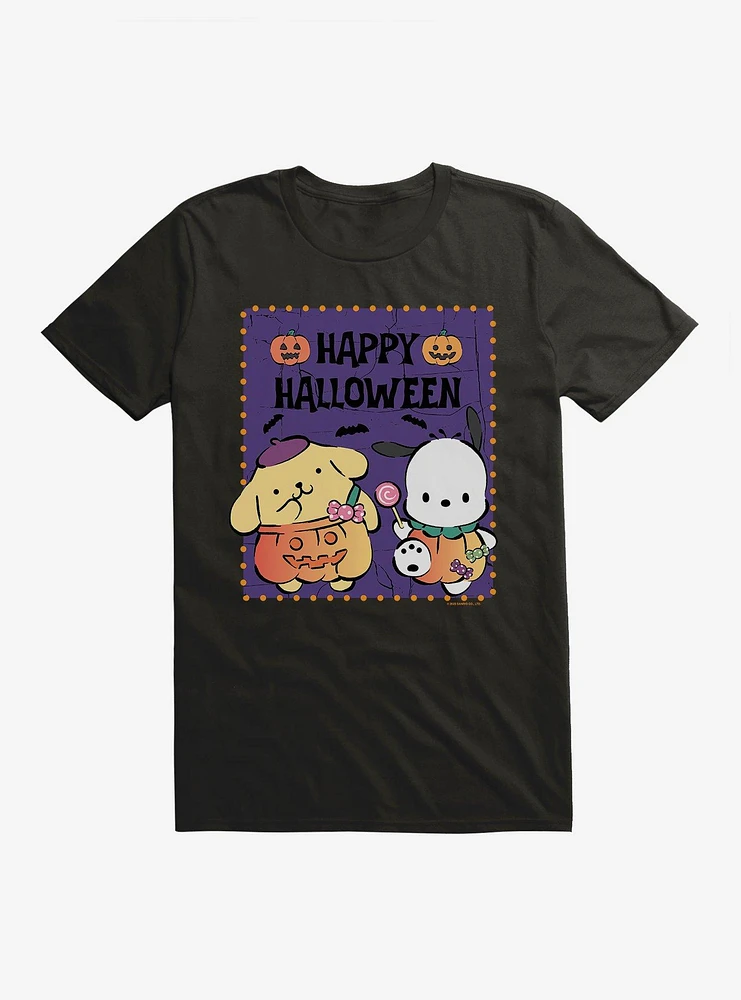 Pochacco & Pompompurin Halloween Pumpkins T-Shirt