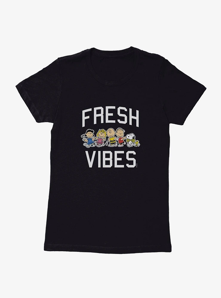 Peanuts Fresh Vibes Womens T-Shirt