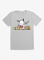 Pochacco Outdoor Fun With Friends T-Shirt