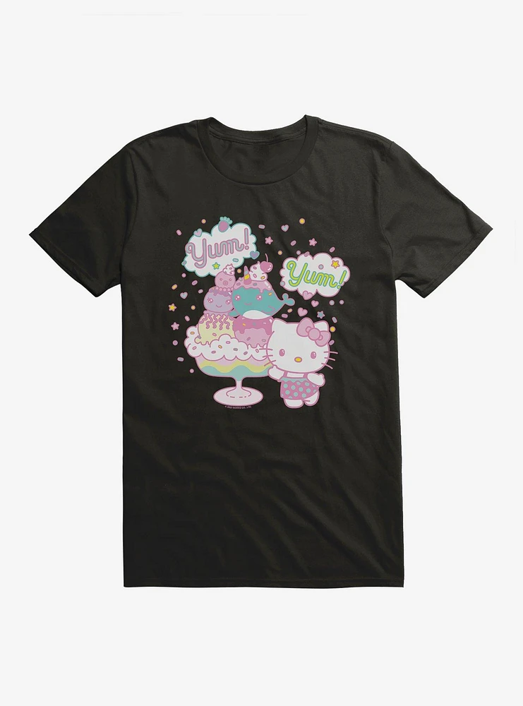 Hello Kitty Kawaii Vacation Dessert Time T-Shirt