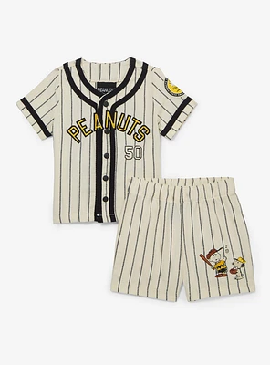 Peanuts Infant Baseball Jersey & Shorts Set - BoxLunch Exclusive