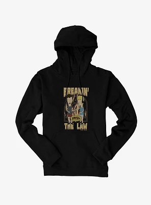 Beavis And Butthead Breakin The Law Hoodie