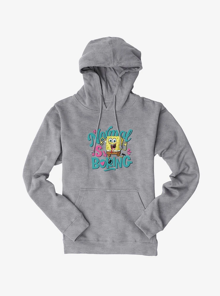 SpongeBob SquarePants Normal Is Boring Hoodie