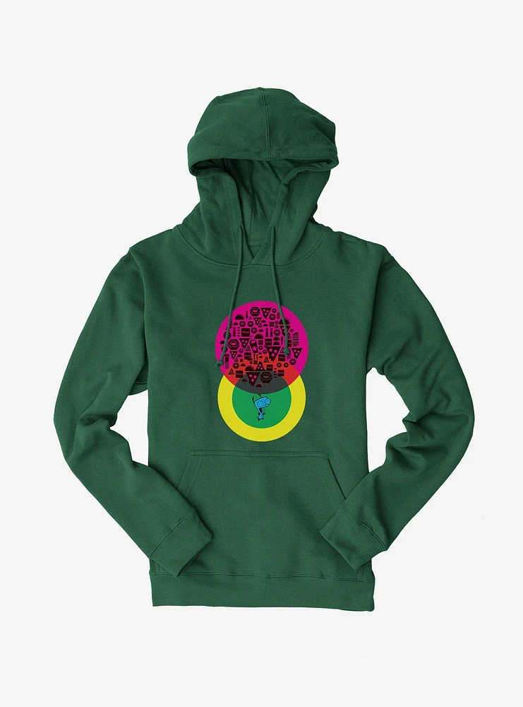 Invader Zim Food Venn Diagram Hoodie