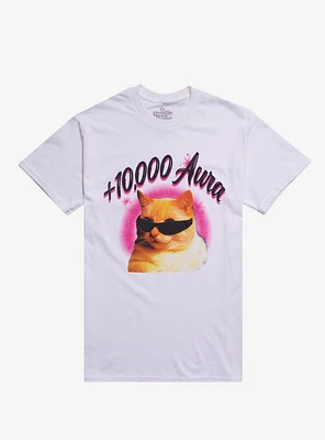 Aura Cat T-Shirt By Goodie Two Sleeves