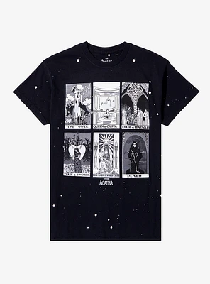 Marvel Agatha All Along Tarot Card Boyfriend Fit Girls T-Shirt