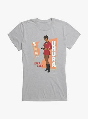 Star Trek The Women Of Uhura Girls T-Shirt