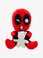 Kidrobot Marvel Deadpool & Unicorn HugMe Plush