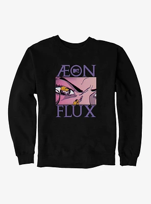 Aeon Flux Eyes Close Up Sweatshirt