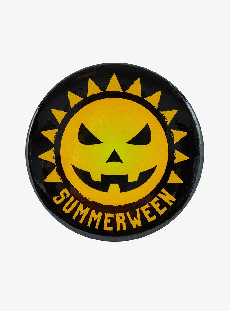 Summerween Sun 3 Inch Button