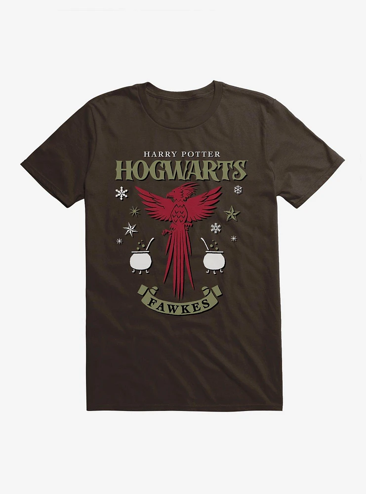 Harry Potter Fawkes Holiday T-Shirt