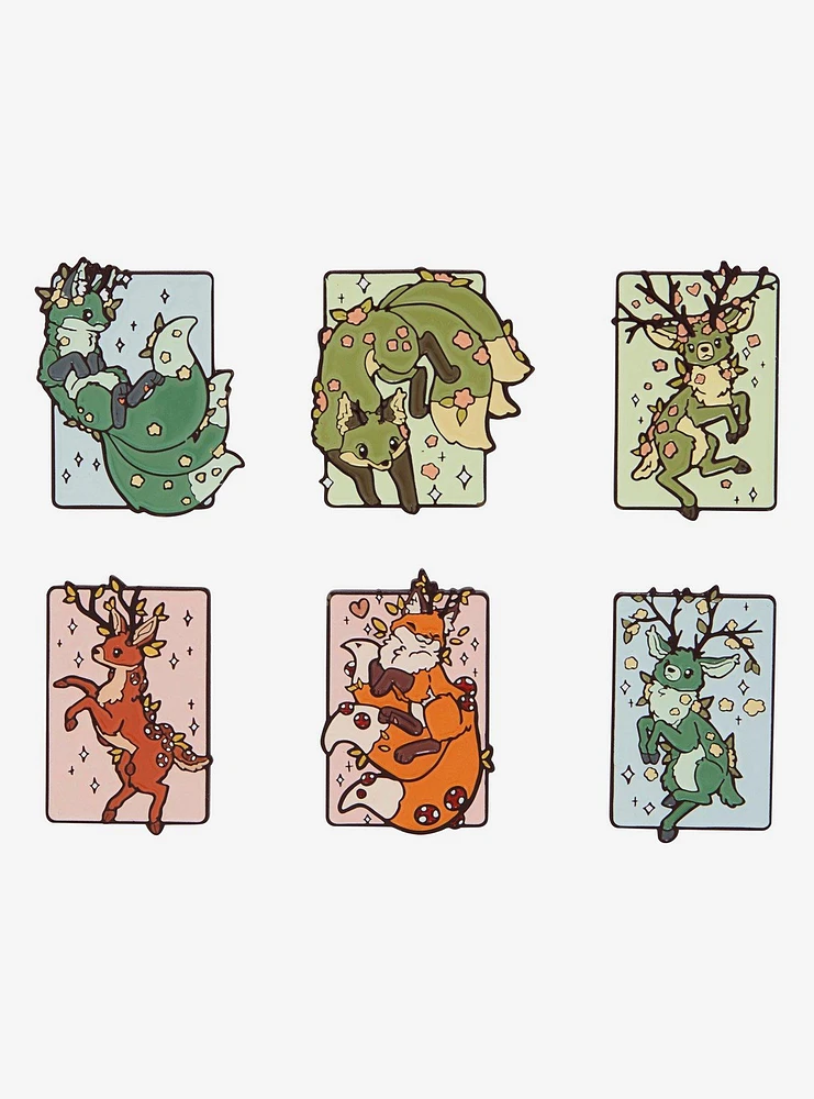 Naomi Lord Art Forest Beasts Blind Box Enamel Pin