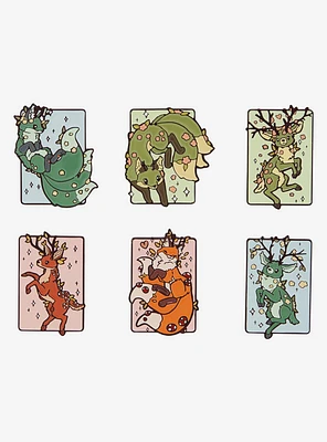 Naomi Lord Art Forest Beasts Blind Box Enamel Pin