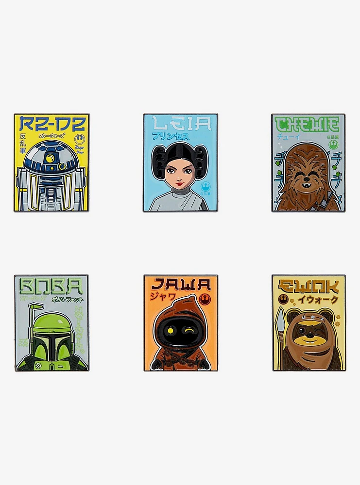 Star Wars Character Poster Blind Box Enamel Pin