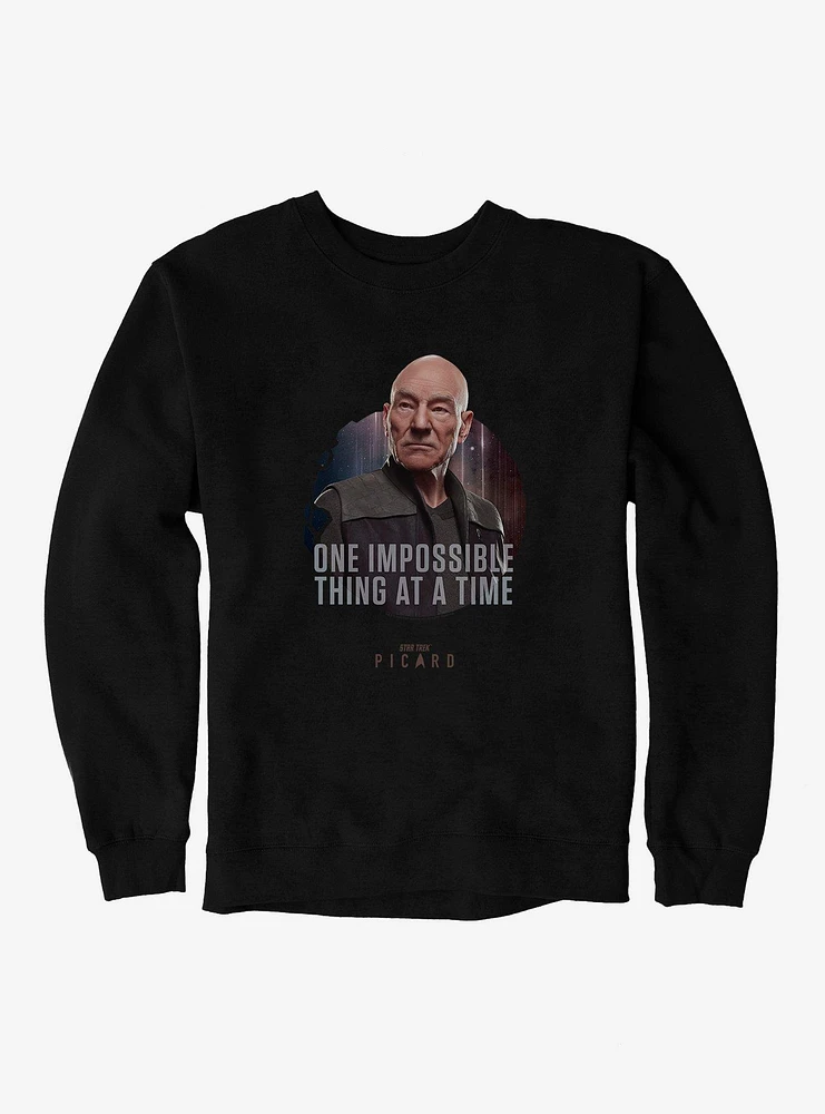 Star Trek: Picard One Thing At A Time Sweatshirt