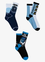 Doctor Who 3 Pair Crew Sock Bundle