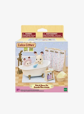 Calico Critters Bath & Shower Set