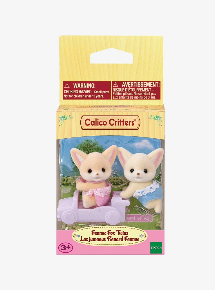 Calico Critters Fennec Fox Twins Figure Set