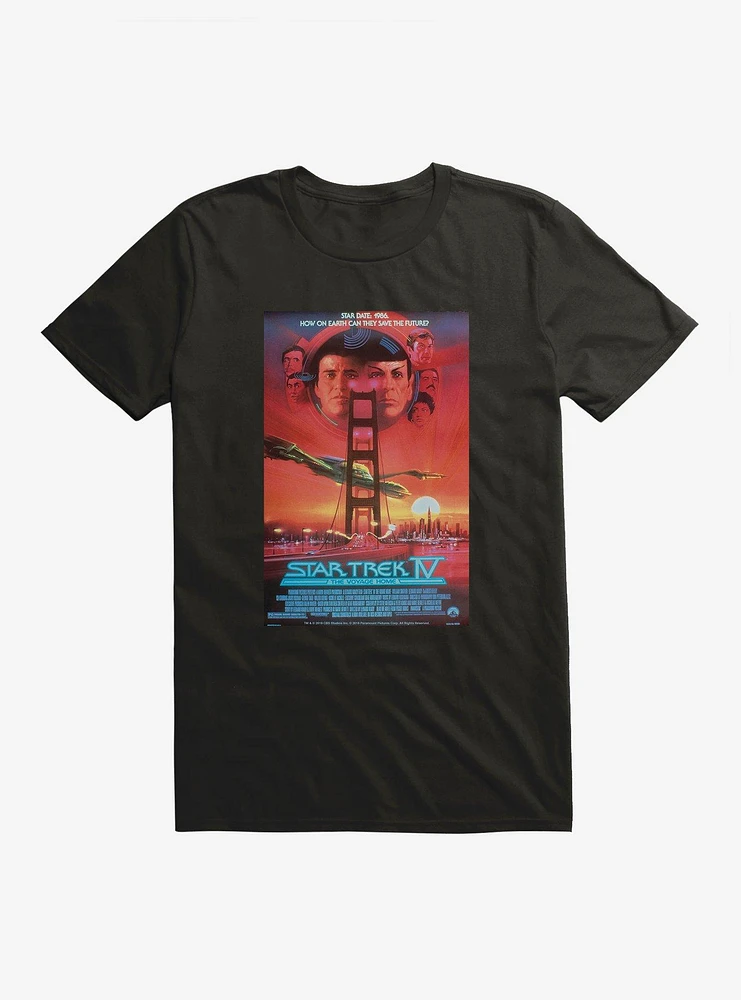 Star Trek The Voyage Home Poster T-Shirt