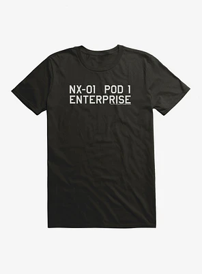 Star Trek Enterprise NX01 Pod T-Shirt