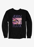 Aeon Flux Eyes Close Up Sweatshirt