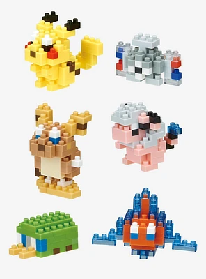 Nanoblock Pokémon Mininano Electric Type Pokémon Build Set