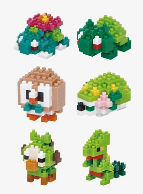 Nanoblock Pokémon Mininano Grass Type Pokémon Build Set