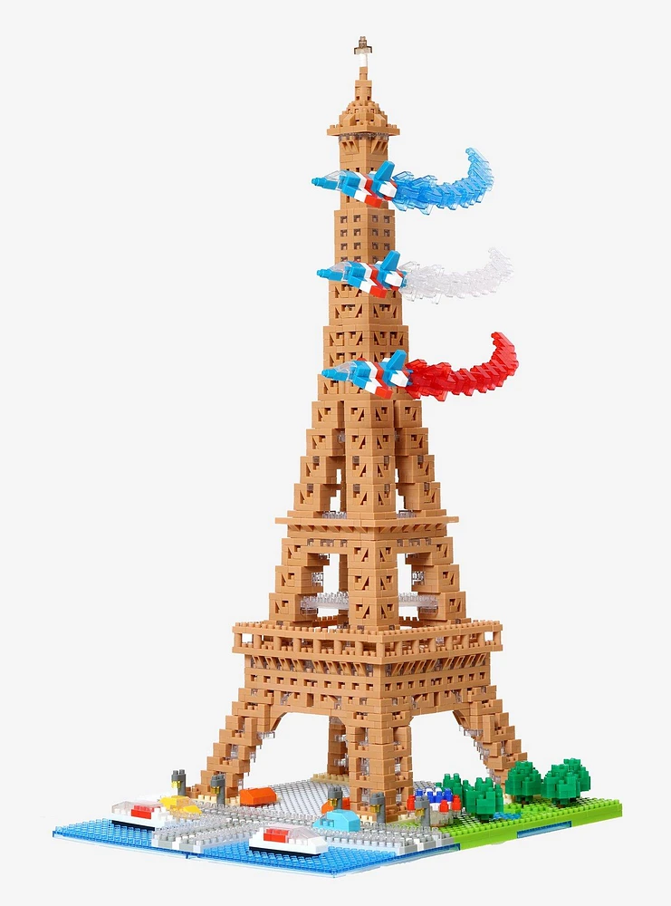 Nanoblock Eiffel Tower Deluxe Edition Build Set