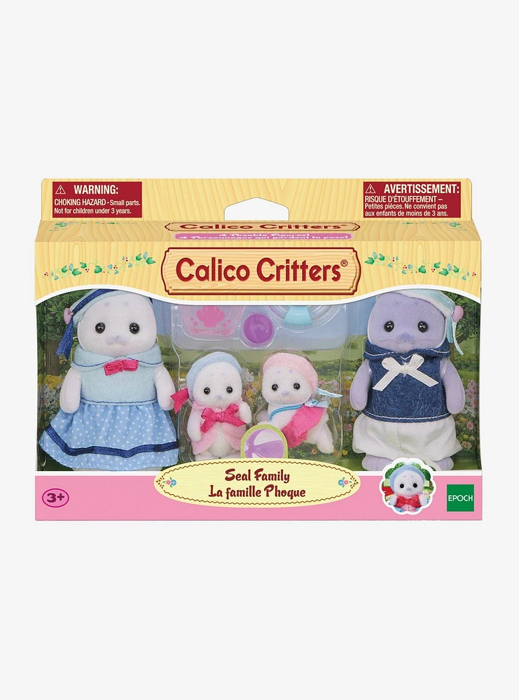 Calico Critters Seal Family Figure Set