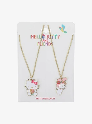 Sanrio Hello Kitty & My Melody Bestie Necklace Set