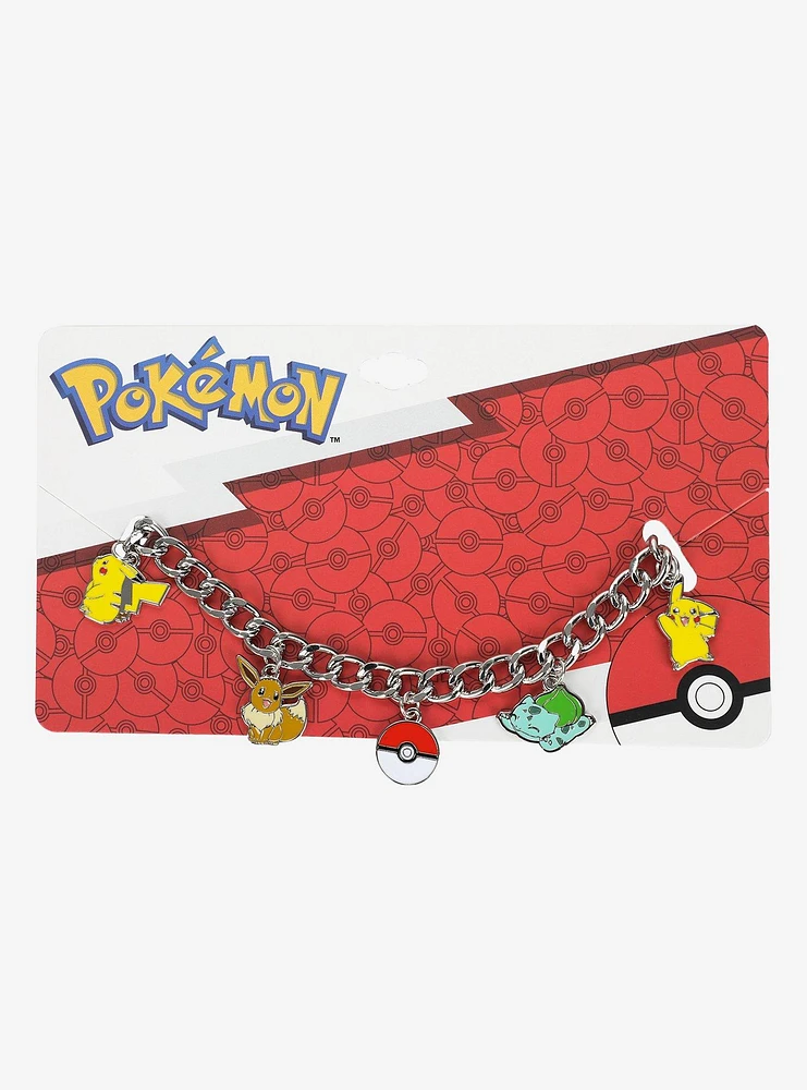 Pokémon Characters Charm Bracelet