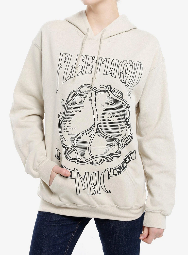 Fleetwood Mac World Peace Live Concert Girls Oversized Hoodie