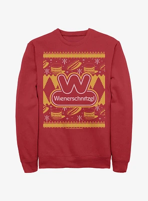 Wienerschnitzel Ugly Sweater Sweatshirt