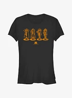 Wienerschnitzel Halloween Hotdogs Girls T-Shirt