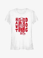 Wienerschnitzel Hawt Dog Girls T-Shirt