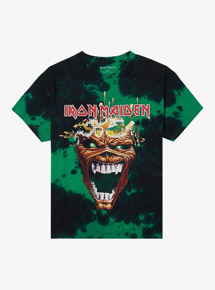 Iron Maiden Virus Eddie Tie-Dye T-Shirt