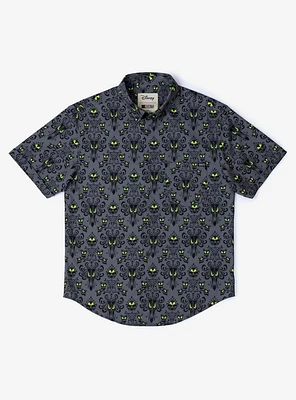 RSVLTS x Disney Haunted Mansion "Wall Creeps" Button-Up Shirt