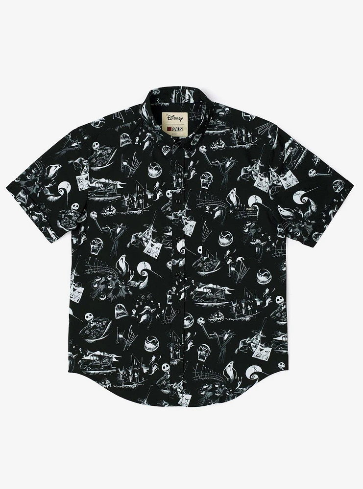 RSVLTS x Nightmare Before Christmas "Your Worst Nightmare" Button-Up Shirt