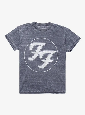 Foo Fighters Logo Burnout T-Shirt