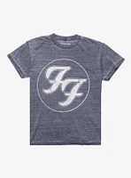 Foo Fighters Logo Burnout T-Shirt