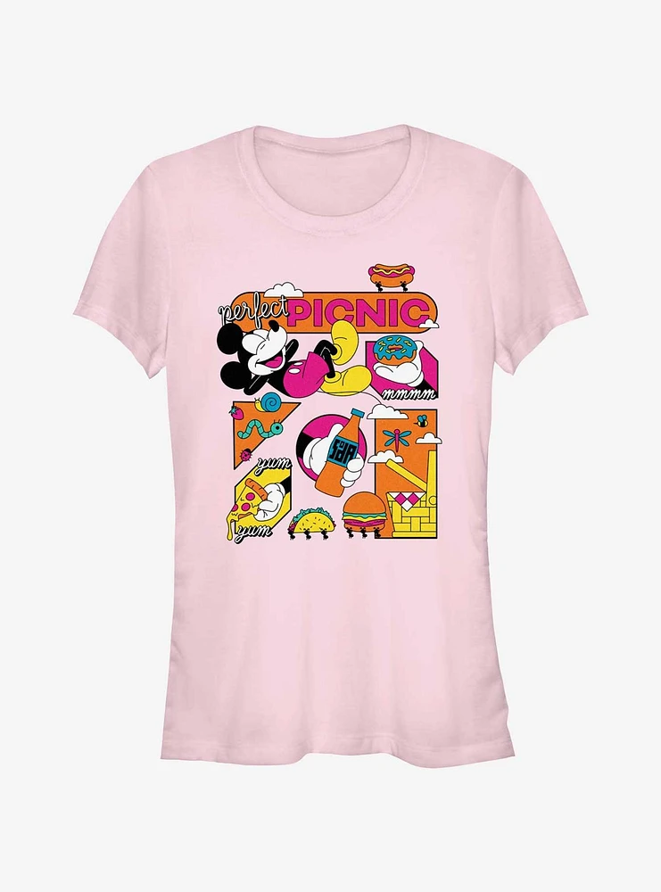 Disney Mickey Mouse Perfect Picnic Girls T-Shirt