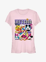 Disney Mickey Mouse Life's Good Girls T-Shirt