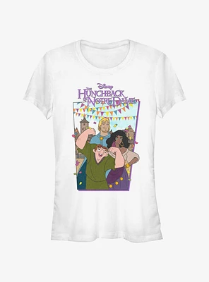 Disney The Hunchback of Notre Dame Group Poster Girls T-Shirt