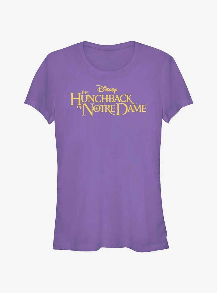 Disney The Hunchback of Notre Dame Logo Girls T-Shirt