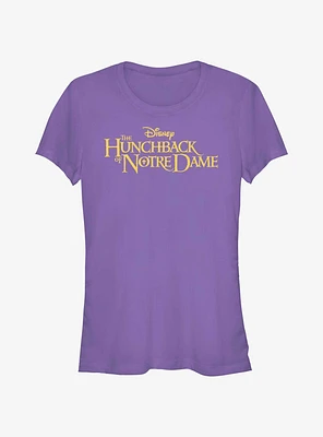 Disney The Hunchback of Notre Dame Logo Girls T-Shirt