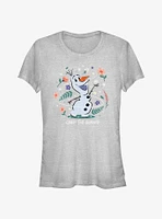 Disney Frozen Crazy For Summer Olaf Girls T-Shirt