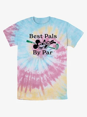 Disney Mickey Mouse & Pluto Best Pals By Par Tie-Dye T-Shirt